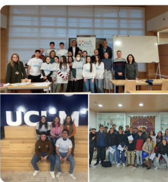 alumnos/as ies alarcos en Olimpiada de Química fase regional