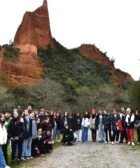 alumnos en excursión a Las Médulas y la ciudad de León