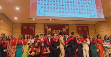 Gala alumnos 2º Bachillerato en Paraninfo Luis Arroyo de la universidad CLM