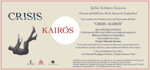 presentación del libro Crisis-Kairós