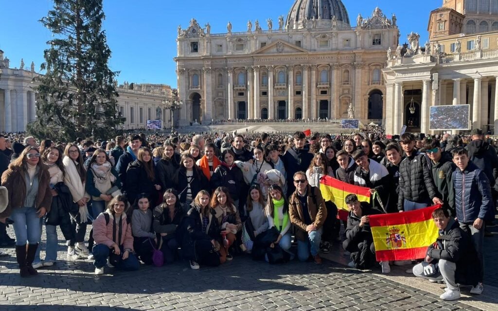 alumnos en excursi&oacute;n a Roma 2023