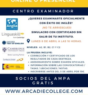 prueba inglés certificado
